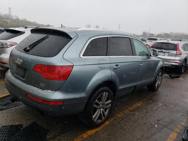 WA1BY74L37D068420 - 2007 AUDI Q7 3.6 QUATTRO PREMIUM SILVER photo 3