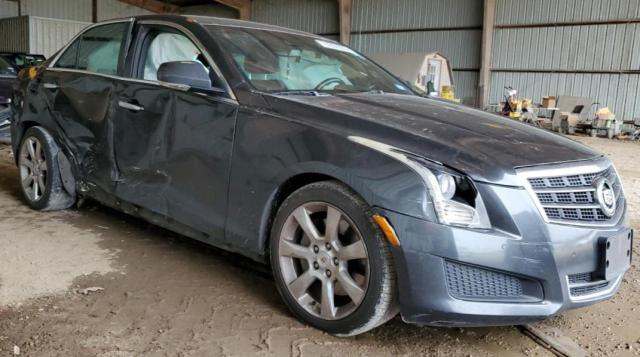 1G6AB5SA0E0108131 - 2014 CADILLAC ATS LUXURY GRAY photo 4