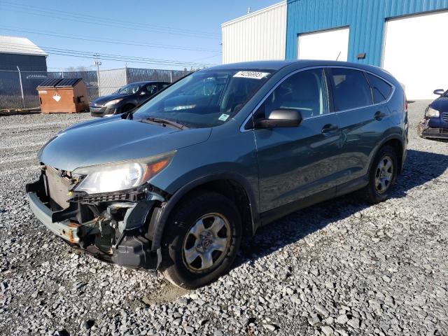 2HKRM3H35DH001343 - 2013 HONDA CR-V LX GRAY photo 1