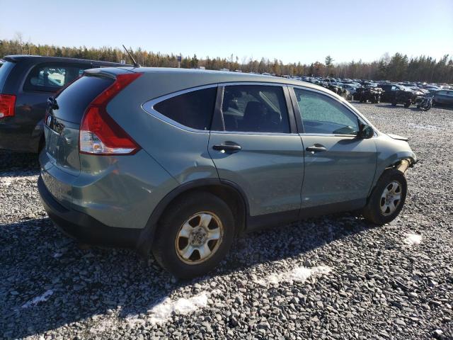 2HKRM3H35DH001343 - 2013 HONDA CR-V LX GRAY photo 3