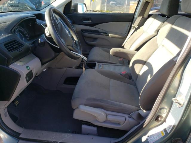 2HKRM3H35DH001343 - 2013 HONDA CR-V LX GRAY photo 7