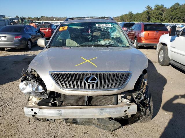 2T2GK31U87C002392 - 2007 LEXUS RX 350 BEIGE photo 5