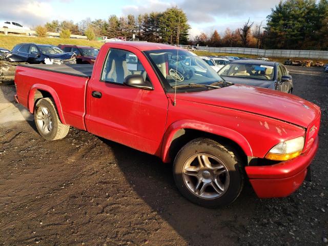 1D7FL76Z63S143016 - 2003 DODGE DAKOTA RT RED photo 4