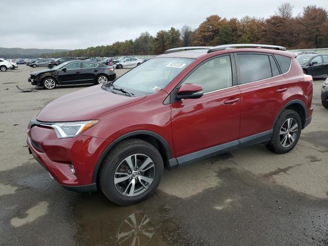 JTMRFREV4JD234862 - 2018 TOYOTA RAV4 ADVENTURE RED photo 1