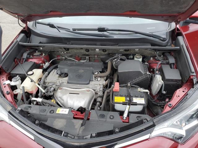 JTMRFREV4JD234862 - 2018 TOYOTA RAV4 ADVENTURE RED photo 11