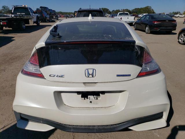 JHMZF1D44GS000279 - 2016 HONDA CR-Z WHITE photo 6