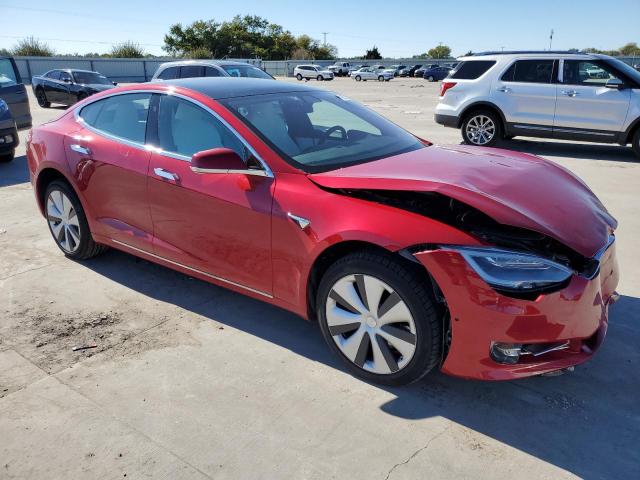 5YJSA1E46LF414879 - 2020 TESLA MODEL S წითელი ფოტო 4