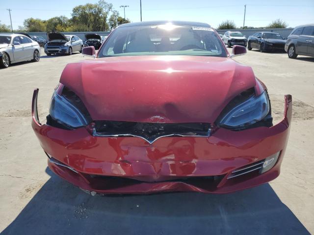 5YJSA1E46LF414879 - 2020 TESLA MODEL S წითელი ფოტო 5