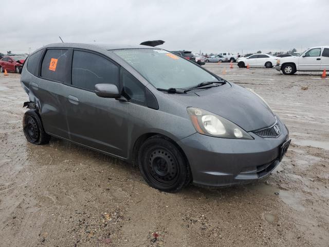 JHMGE8H34DC012510 - 2013 HONDA FIT GRAY photo 4