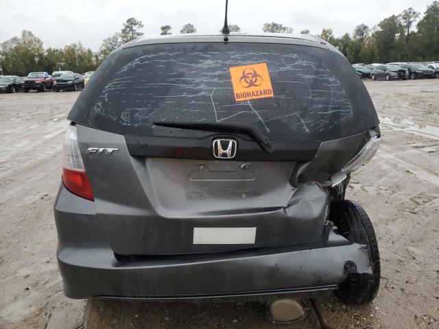 JHMGE8H34DC012510 - 2013 HONDA FIT GRAY photo 6