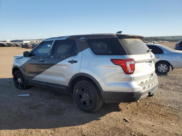 1FM5K8AR0JGA32690 - 2018 FORD EXPLORER POLICE INTERCEPTOR 银色 照片 2