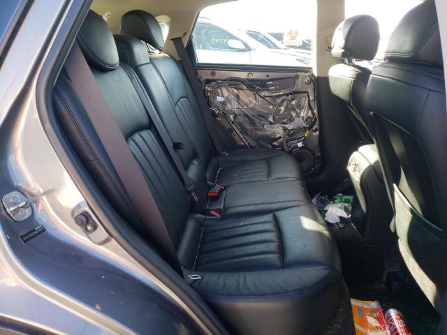 JN1AJ0HR0BM854604 - 2011 INFINITI EX35 BASE Մոխրագույն լուսանկար 10