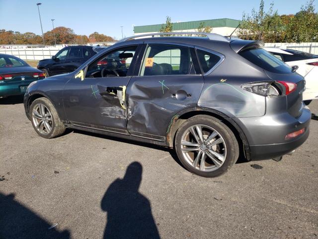 JN1AJ0HR0BM854604 - 2011 INFINITI EX35 BASE Մոխրագույն լուսանկար 2
