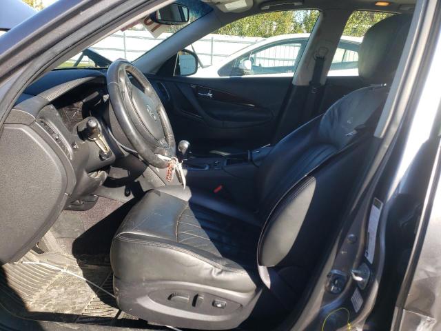 JN1AJ0HR0BM854604 - 2011 INFINITI EX35 BASE Մոխրագույն լուսանկար 7