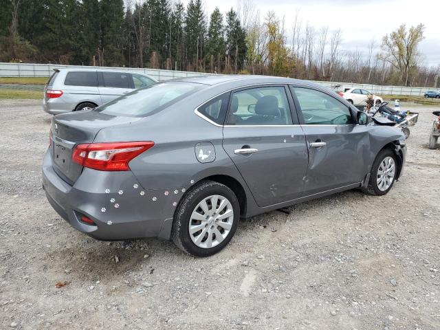 3N1AB7AP8HY254921 - 2017 NISSAN SENTRA S GRAY photo 3