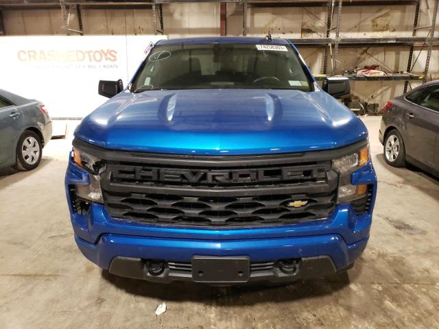 3GCPDBEK7PG142599 - 2023 CHEVROLET SILVERADO K1500 CUSTOM BLUE photo 5