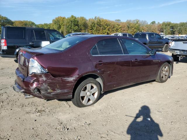 3FAHP0HA8BR107415 - 2011 FORD FUSION SE BURGUNDY photo 3