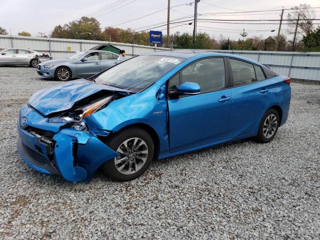 JTDKARFU4L3121749 - 2020 TOYOTA PRIUS L BLUE photo 1