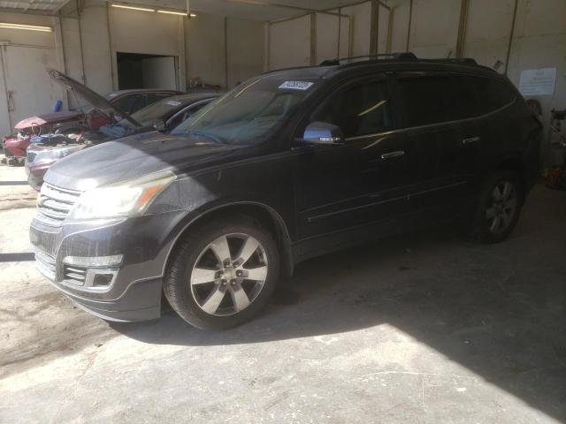 1GNKVLKD6DJ101417 - 2013 CHEVROLET TRAVERSE LTZ BLACK photo 1