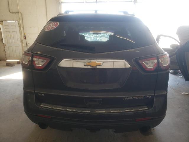 1GNKVLKD6DJ101417 - 2013 CHEVROLET TRAVERSE LTZ BLACK photo 6