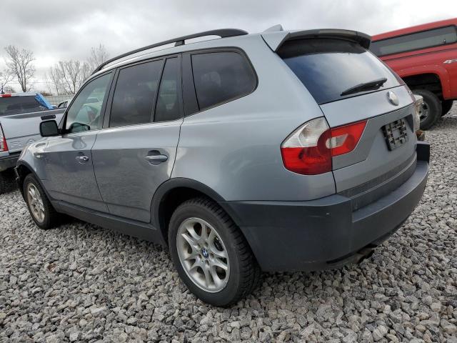 WBXPA73414WC43148 - 2004 BMW X3 2.5I SILVER photo 2