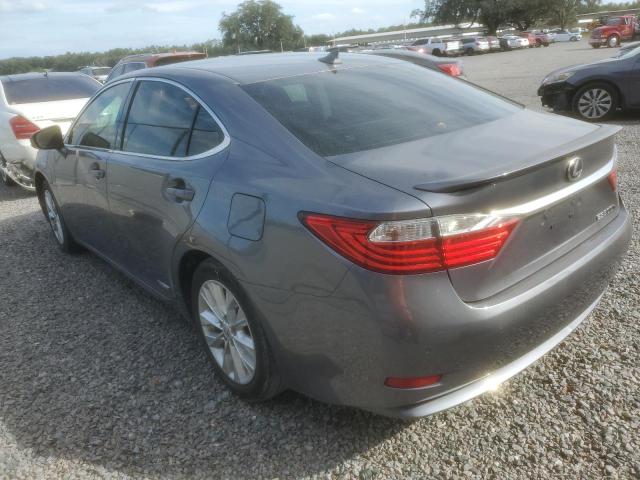 JTHBW1GG4D2007302 - 2013 LEXUS ES 300H GRAY photo 2