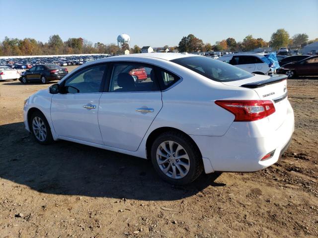 3N1AB7AP9KY398730 - 2019 NISSAN SENTRA S WHITE photo 2