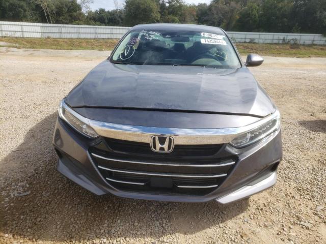 1HGCV1F16MA054411 - 2021 HONDA ACCORD LX GRAY photo 5