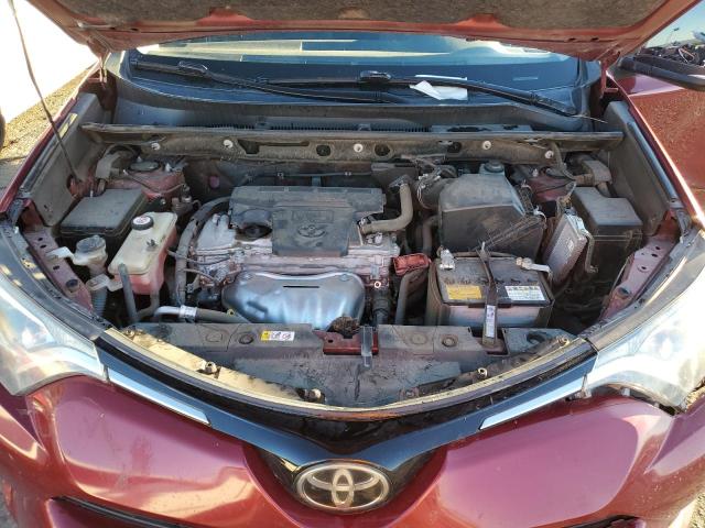 JTMRFREVXJD241783 - 2018 TOYOTA RAV4 ADVENTURE BURGUNDY photo 11