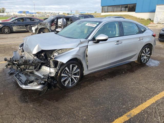 19XFL1H71RE019315 - 2024 HONDA CIVIC EXL ვერცხლისფერი ფოტო 1