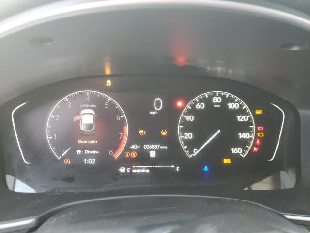 19XFL1H71RE019315 - 2024 HONDA CIVIC EXL ვერცხლისფერი ფოტო 9