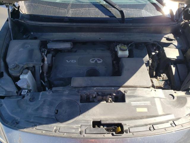 5N1DL0MMXHC529970 - 2017 INFINITI QX60 GRAY photo 12