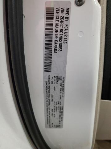 2C4RC1BG7NR218058 - 2022 CHRYSLER PACIFICA TOURING L WHITE photo 13