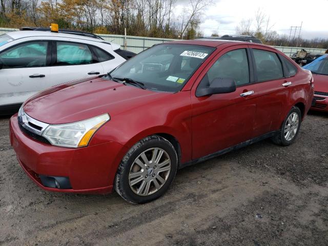 1FAHP3HN3AW211696 - 2010 FORD FOCUS SEL RED photo 1