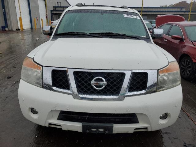 5N1BA08D78N609366 - 2008 NISSAN ARMADA SE WHITE photo 5