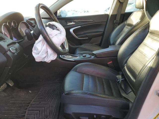 2G4GV5GV2C9179243 - 2012 BUICK REGAL GS Ақ фото 7