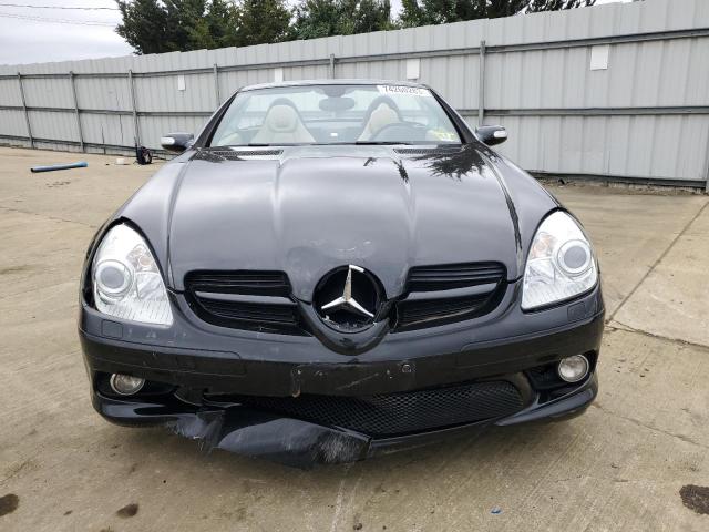 WDBWK56F77F148164 - 2007 MERCEDES-BENZ SLK 350 BLACK photo 5