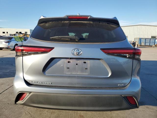 5TDGZRAH7LS023841 - 2020 TOYOTA HIGHLANDER XLE BLUE photo 6
