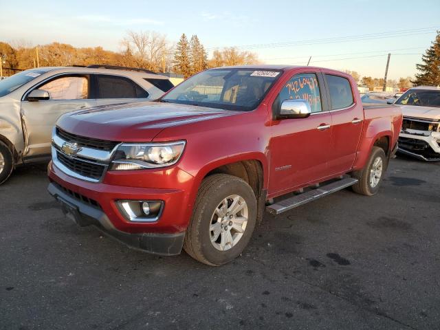 1GCGTBE32F1180833 - 2015 CHEVROLET COLORADO LT MAROON photo 1