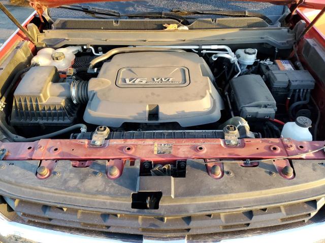 1GCGTBE32F1180833 - 2015 CHEVROLET COLORADO LT MAROON photo 11