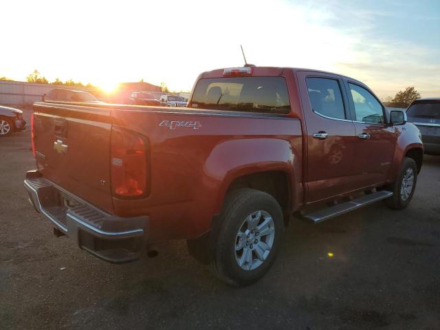 1GCGTBE32F1180833 - 2015 CHEVROLET COLORADO LT MAROON photo 3