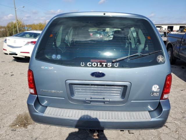 2FMZA50614BA61783 - 2004 FORD FREESTAR S BLUE photo 6