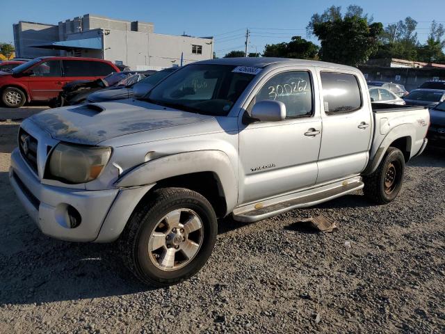 3TMJU62NX6M015132 - 2006 TOYOTA TACOMA DOUBLE CAB PRERUNNER SILVER photo 1
