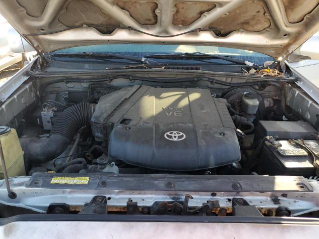 3TMJU62NX6M015132 - 2006 TOYOTA TACOMA DOUBLE CAB PRERUNNER SILVER photo 11