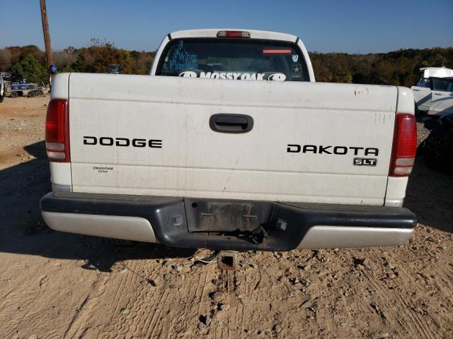 1D7HG48N83S246489 - 2003 DODGE DAKOTA QUAD SLT WHITE photo 6