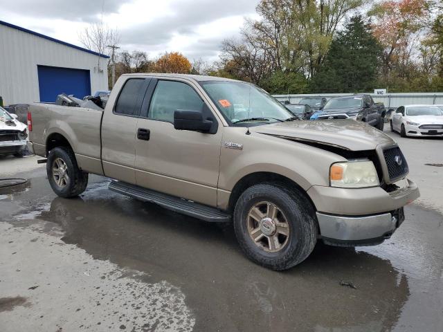 1FTPX14565NB18439 - 2005 FORD F150 TAN photo 4