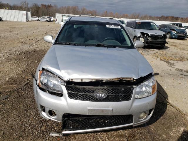 KNAFE121875006341 - 2007 KIA SPECTRA EX SILVER photo 5