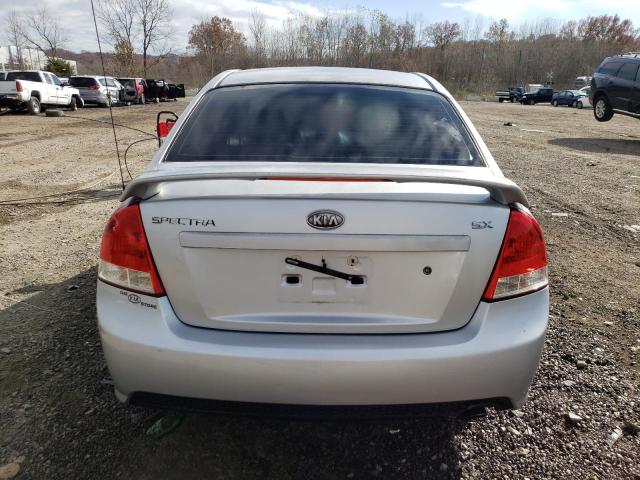 KNAFE121875006341 - 2007 KIA SPECTRA EX SILVER photo 6