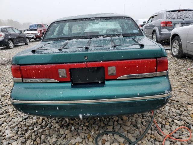 1MELM6246TH639265 - 1996 MERCURY COUGAR XR7 GREEN photo 6