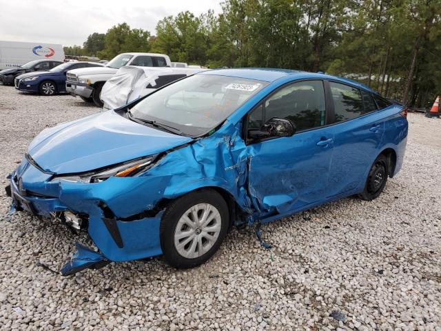 JTDKARFU5L3117256 - 2020 TOYOTA PRIUS L BLUE photo 1